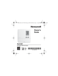 Honeywell RLV4300 Thermostat User Manual