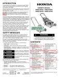 Honda Power Equipment 00X31-VL0