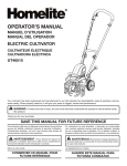 Homelite HL-P2500 Printer User Manual