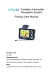 Holux GPSmile51B GPS Receiver User Manual