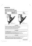 Hitachi NR83A2(S1) Nail Gun User Manual