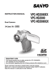 Hitachi 61UWX10BA Projection Television User Manual