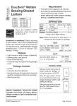 Heath Zenith PF-4291-RS Work Light User Manual