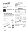 Heath Zenith 5797 Work Light User Manual