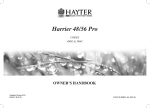 Hayter Mowers 496G Lawn Mower User Manual