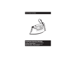 Hamilton Beach 840043400 Iron User Manual