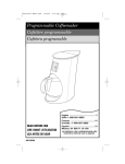 Hamilton Beach 42471 Coffeemaker User Manual