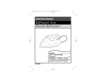 Hamilton Beach 14X60 Iron User Manual