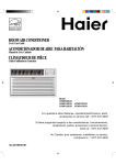 Haier HTWR10XCK Air Conditioner User Manual