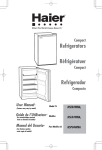 Haier HSP04WNA Refrigerator User Manual