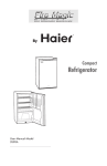Haier 1509-A Flat Panel Television User Manual