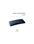 Gyration Compact Keyboard Mouse User Manual