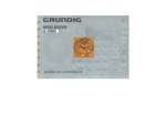 Grundig DR 5400 DD Home Theater System User Manual