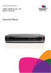 Grundig 320 Freesat+ HD DVR User Manual