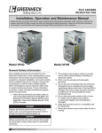 Greenheck Fan 464696 Fan User Manual