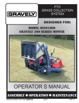 Gravely 89201800 Lawn Mower User Manual