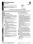 Graco Inc. 254973 Paint Sprayer User Manual