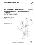 Graco Inc. 231063 Paint Sprayer User Manual