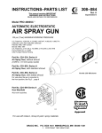 Graco Inc. 224-094 Paint Sprayer User Manual