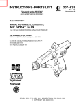 Graco Inc. 218-026 Paint Sprayer User Manual