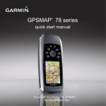 Graco GPSMAP 78 GPS Receiver User Manual