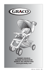 Graco 7255CSA3 Stroller User Manual