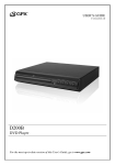 GPX 1311-0721-10 DVD Player User Manual