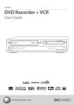 GoVideo VR2940 DVD VCR Combo User Manual