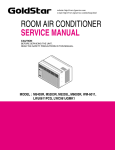 Goldstar M5203R Air Conditioner User Manual