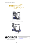 Golden Technologies Companion Mobility Aid User Manual