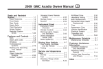 GMC 15919282 Automobile User Manual