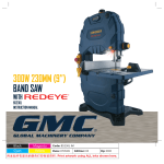 Global Machinery Company BS230L Saw User Manual