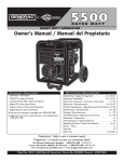 Generac 1654-0 Portable Generator User Manual