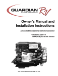 Generac 005796-0 (XG6500) Welding System User Manual