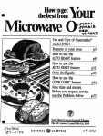 GE JVM61 Microwave Oven User Manual