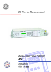 GE GEK 106168E Power Supply User Manual