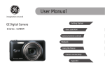 GE E1480WRD Digital Camera User Manual