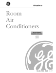 GE AMH12 Air Conditioner User Manual