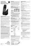 GE 29253 Telephone User Manual