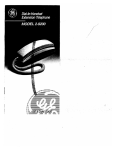 GE 2-9200 Telephone User Manual