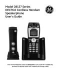 GE 28118 Telephone User Manual