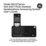 GE 28112 Cordless Telephone User Manual