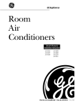 GE 23-11-2129N-002 Air Conditioner User Manual