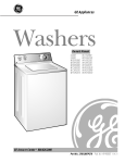 GE 175D1807P270 Washer User Manual