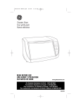 GE 168989 Toaster User Manual