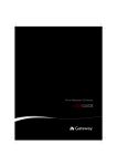 Gateway HD2401 Computer Monitor User Manual