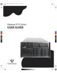 Gateway 9715 Server User Manual