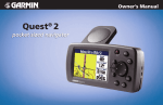 Garmin Quest 2 GPS Receiver User Manual