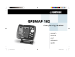 Garmin GPSMAP 162 GPS Receiver User Manual