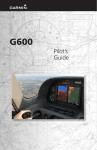 Garmin G600 GPS Receiver User Manual